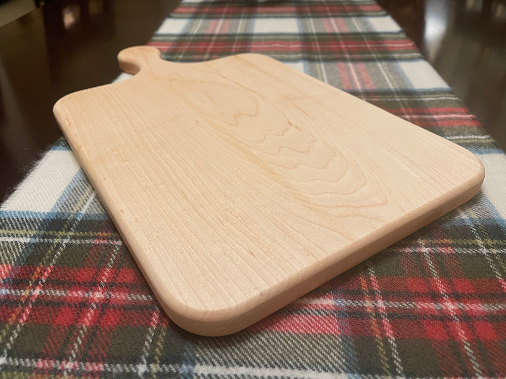 100% Made in Wisconsin Solid North American Maple Charcuterie & Serving Board